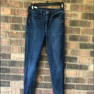 american eagle super skinny jeans x long size 2